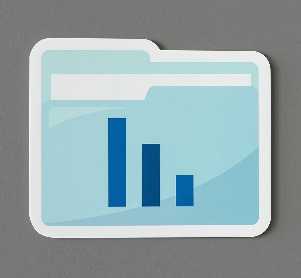 Business analysis report folder icon