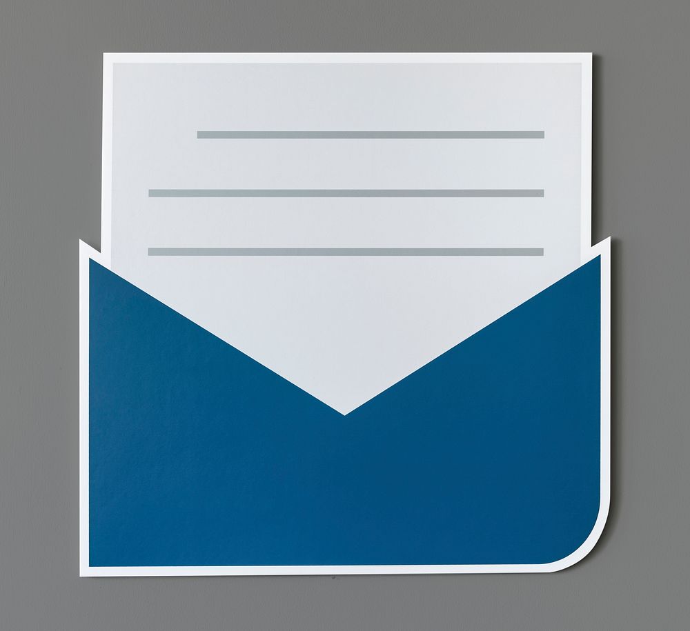 Open letter email alert icon