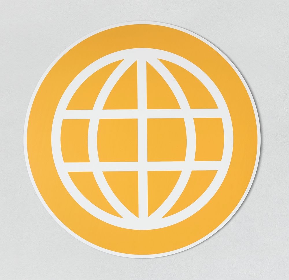 Symbol of web browser icon