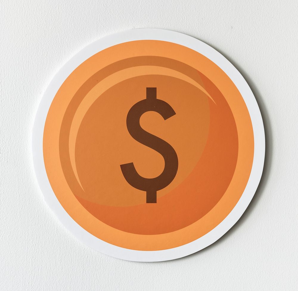 United state dollar currency exchange icon