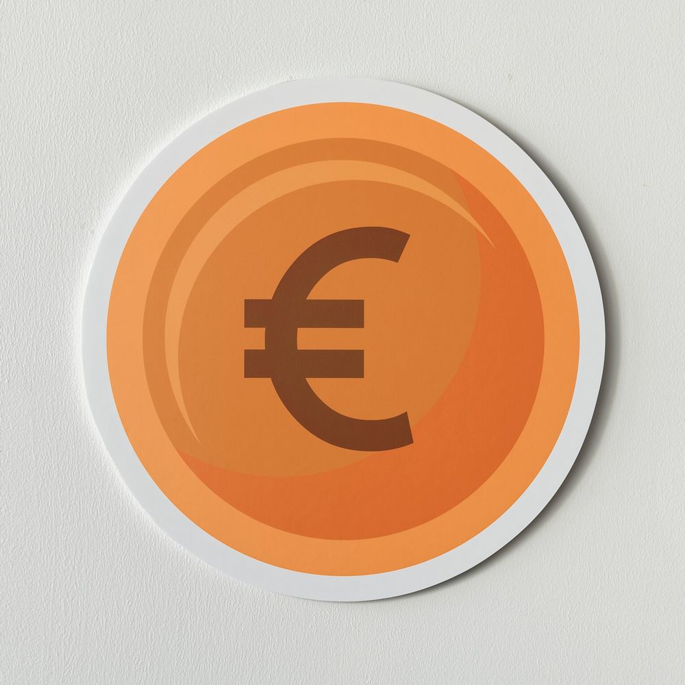 European Union currency exchange icon