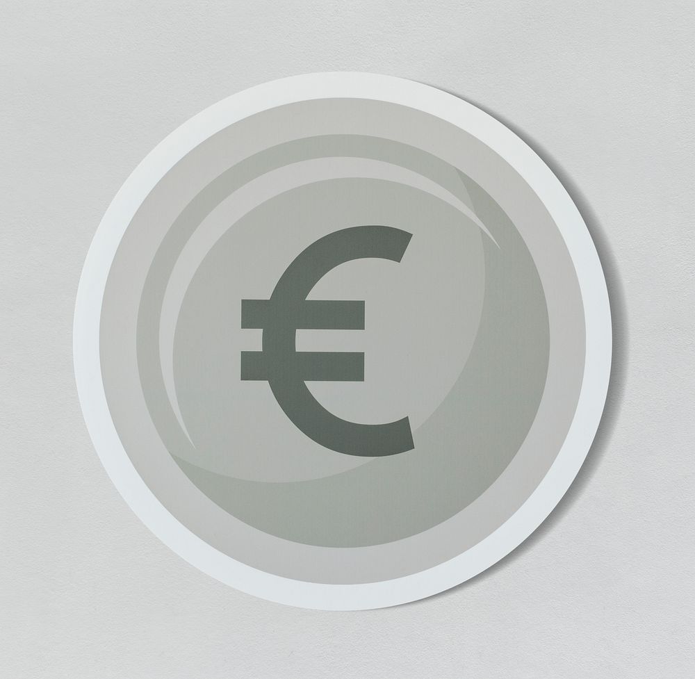 European Union currency exchange icon