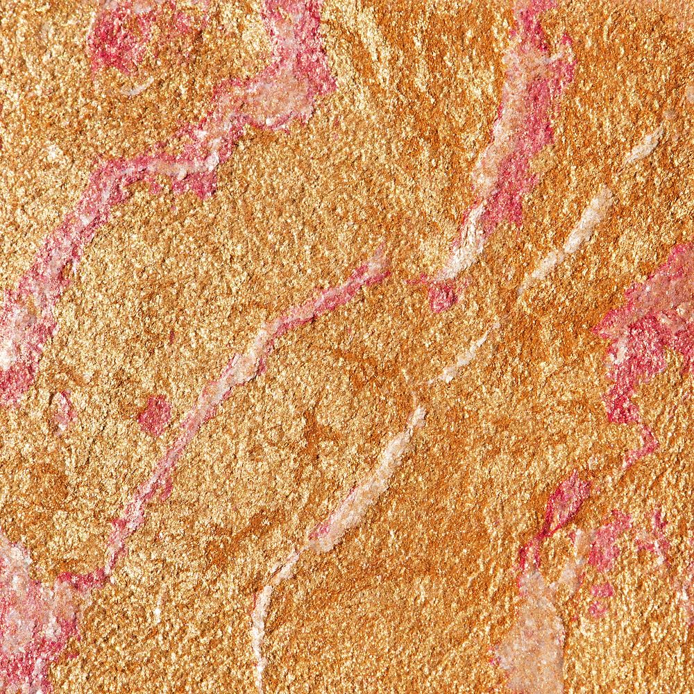 Gold and pink shiny textured paper background