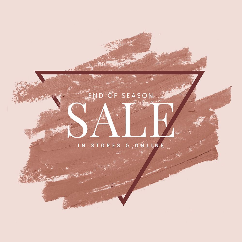 End of Season Sale in stores