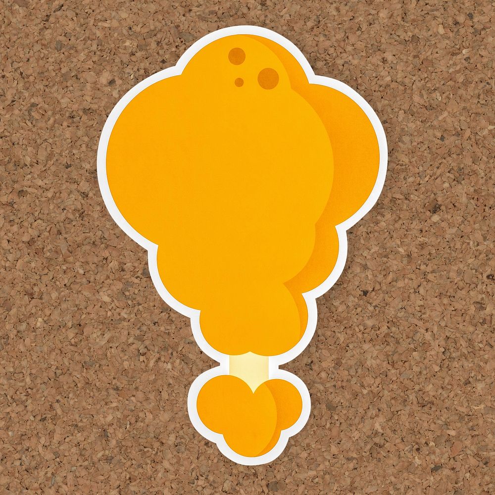 Fried chicken drumstick icon isolated