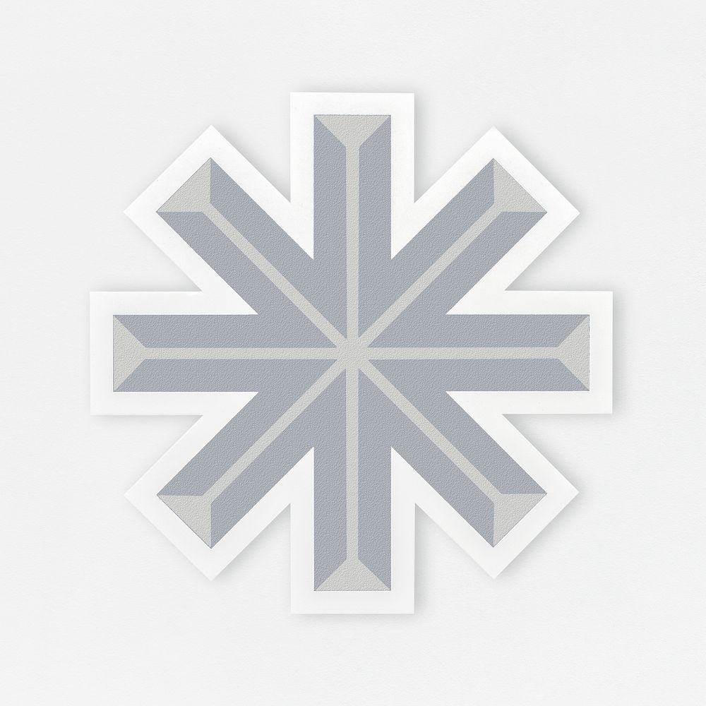 Asterisk icon isolated