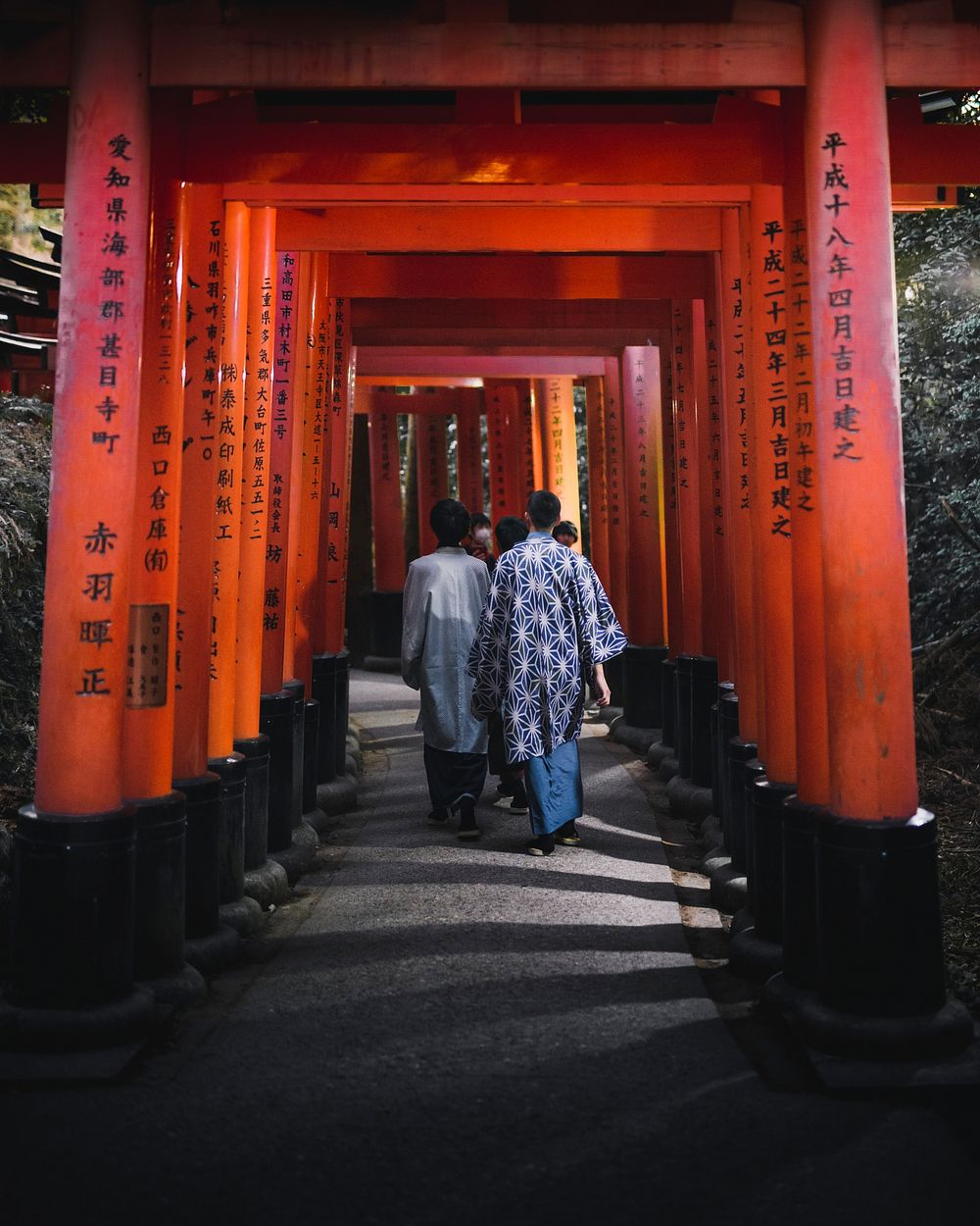 Fushimi Inari Shrine gate in Kyoto, Japan