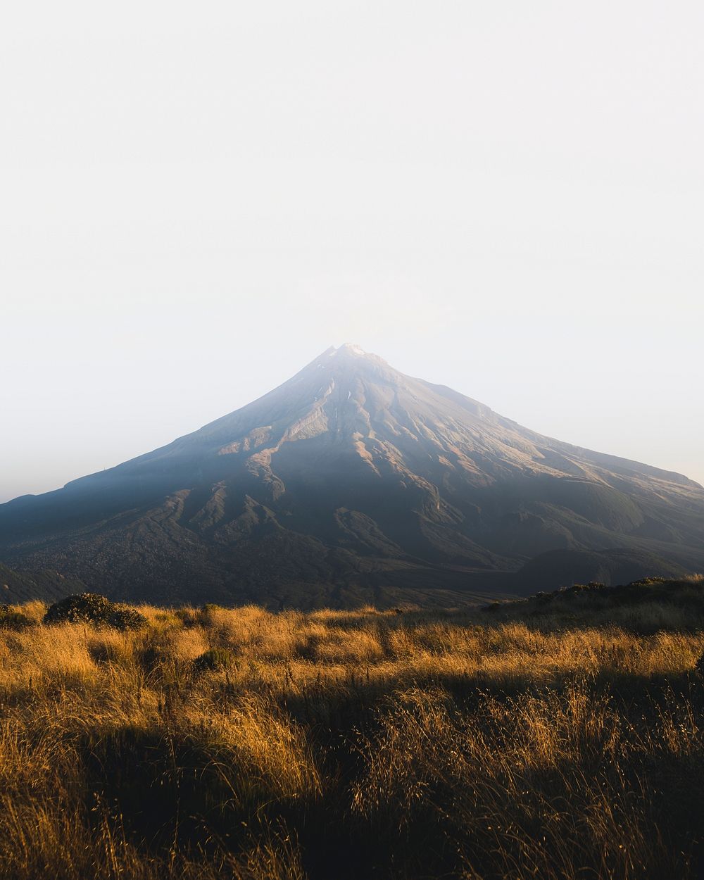 Beautiful landscape of Mount Taranaki, New Zealand