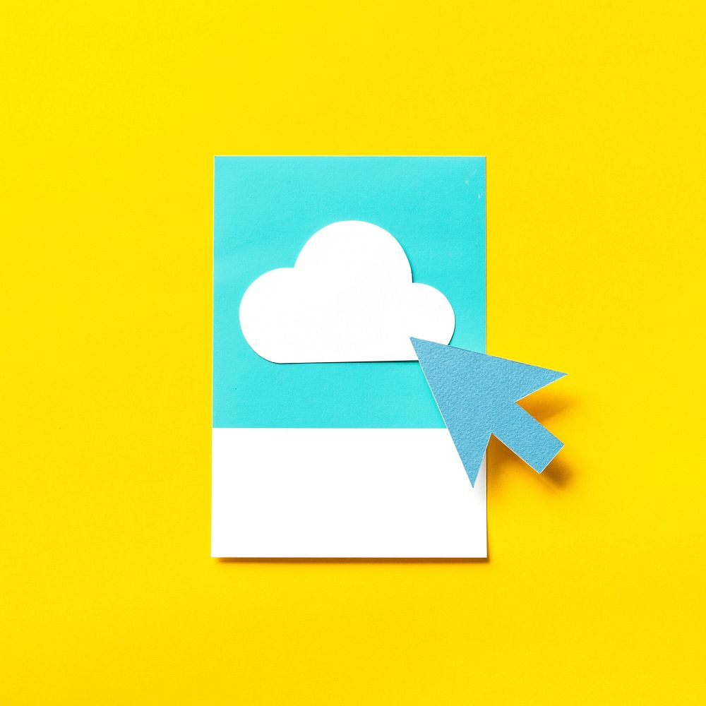 Paper craft art of transfer to cloud