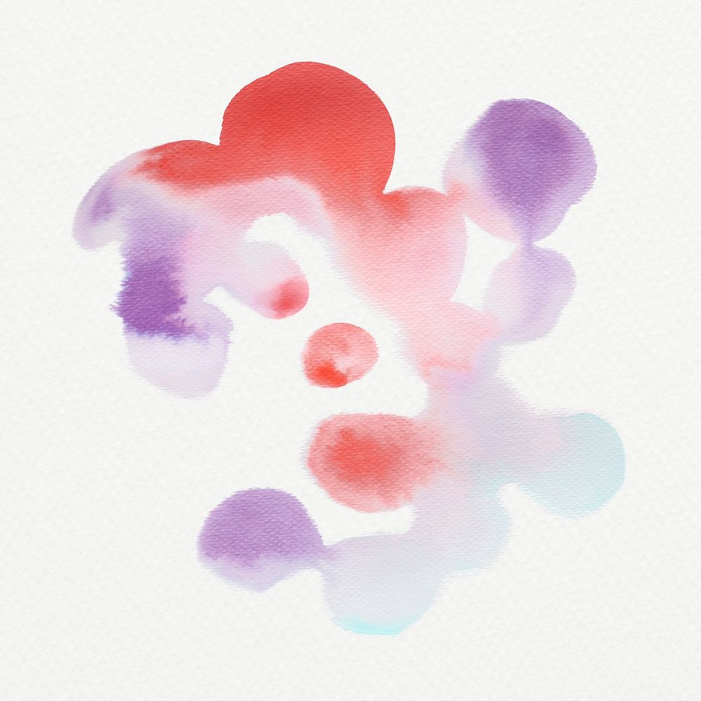 Abstract watercolor background illustration