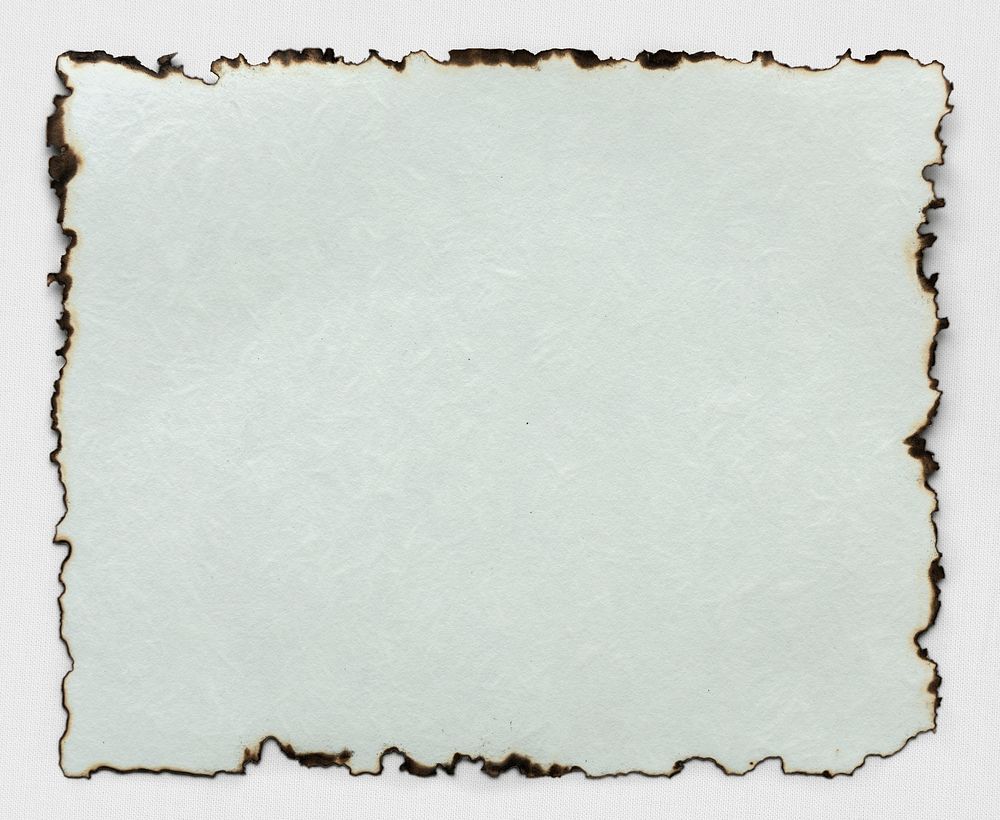 Blank burnt light gray paper template
