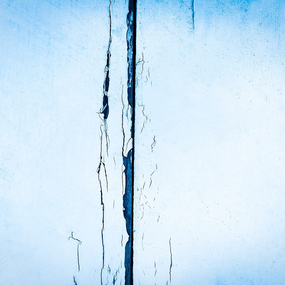 Blue cracked wall texture background image
