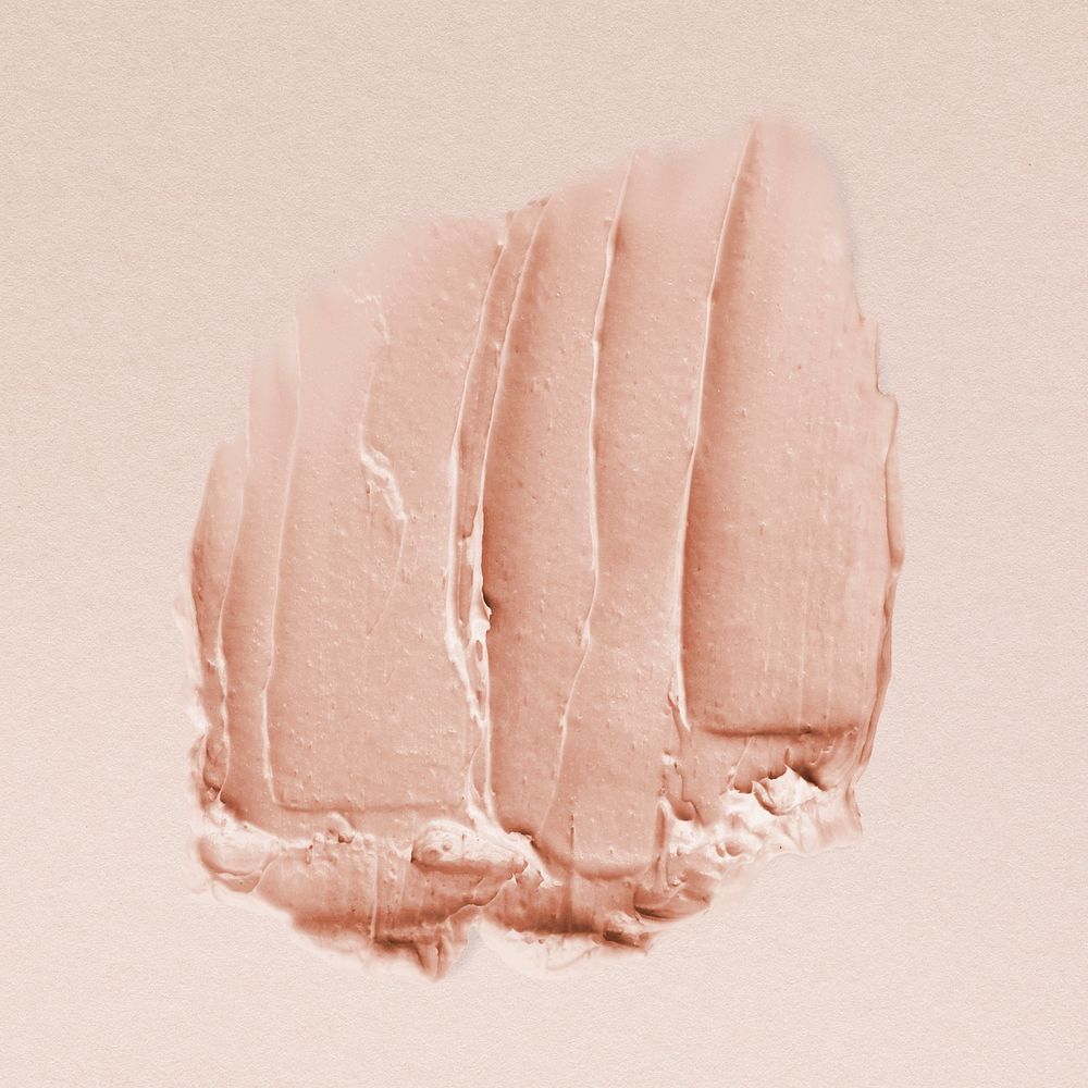 Pink cream lipstick element psd texture