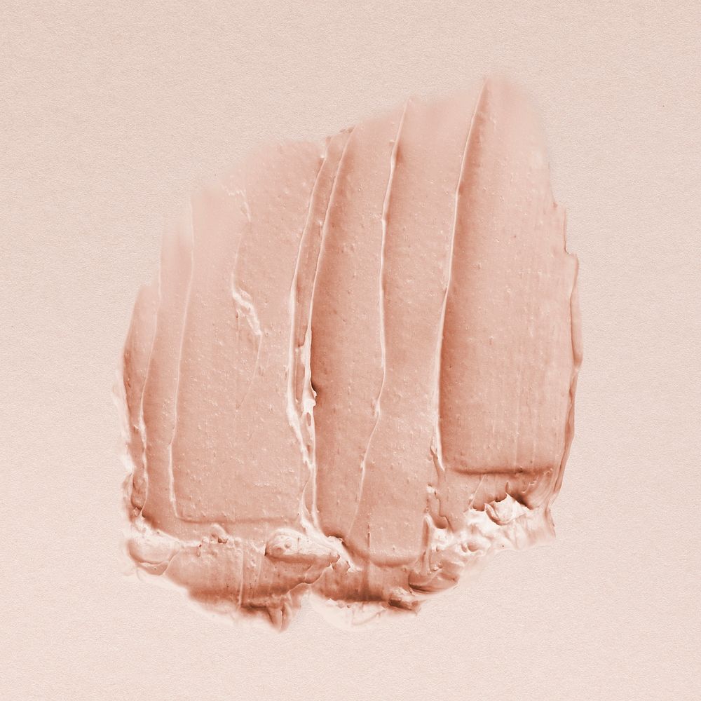 Pastel pink cream smear texture