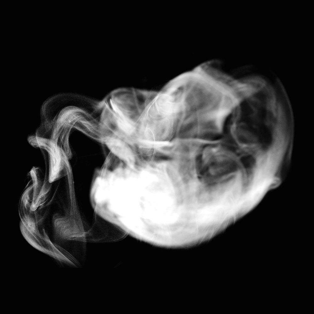 White smoke psd textured effect, abstract design