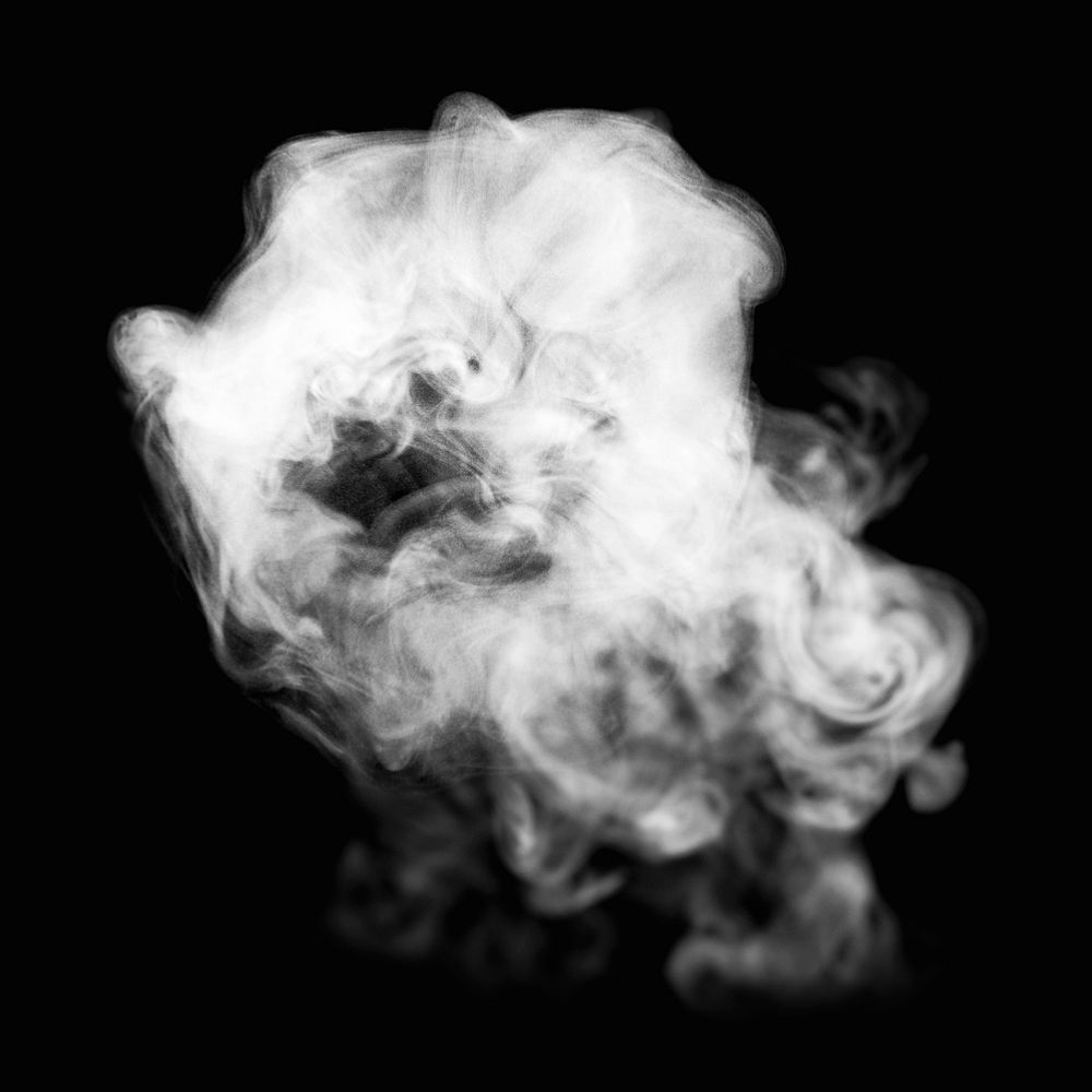 White smoke background psd