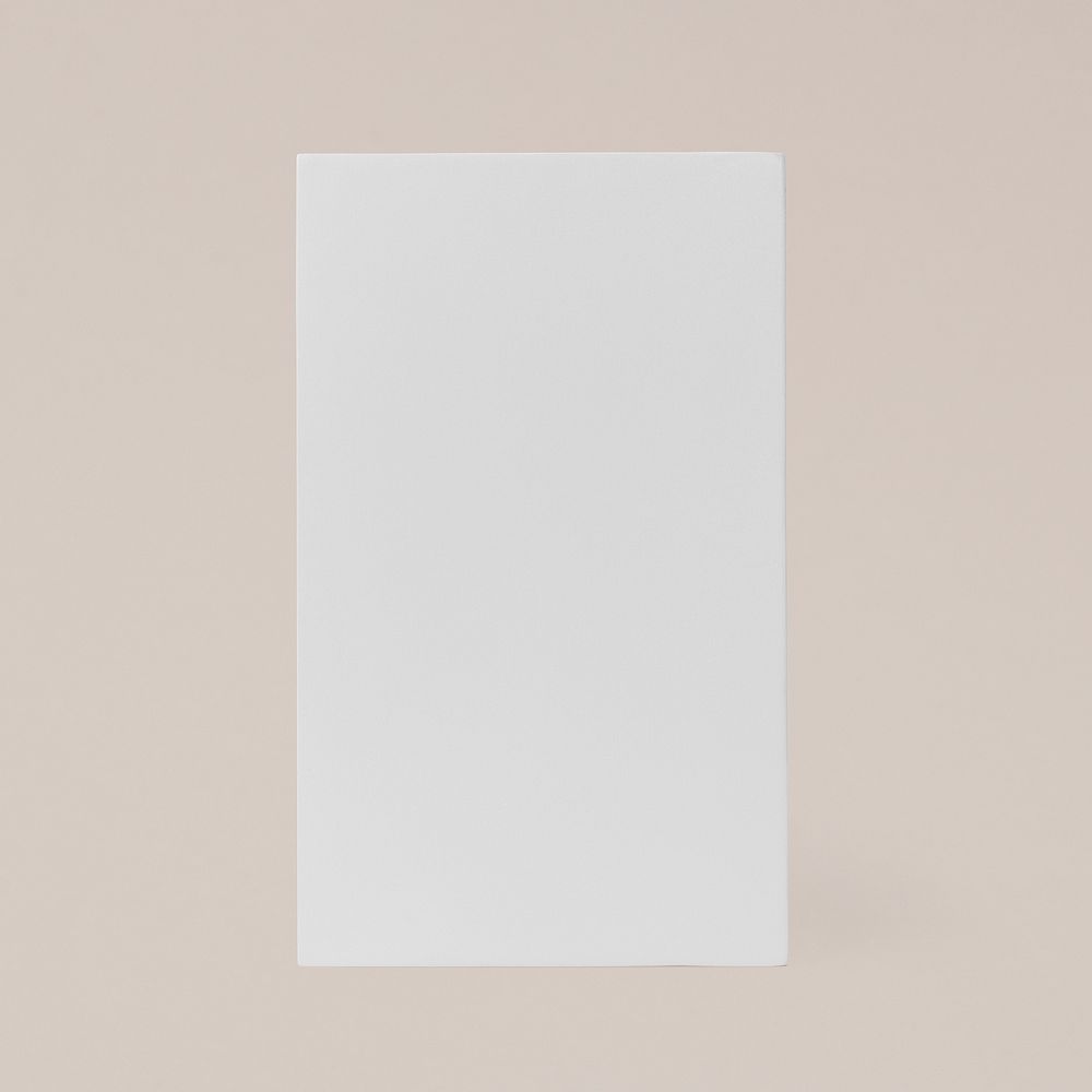 Gray rectangle, geometric shape sticker, isolated object design psd