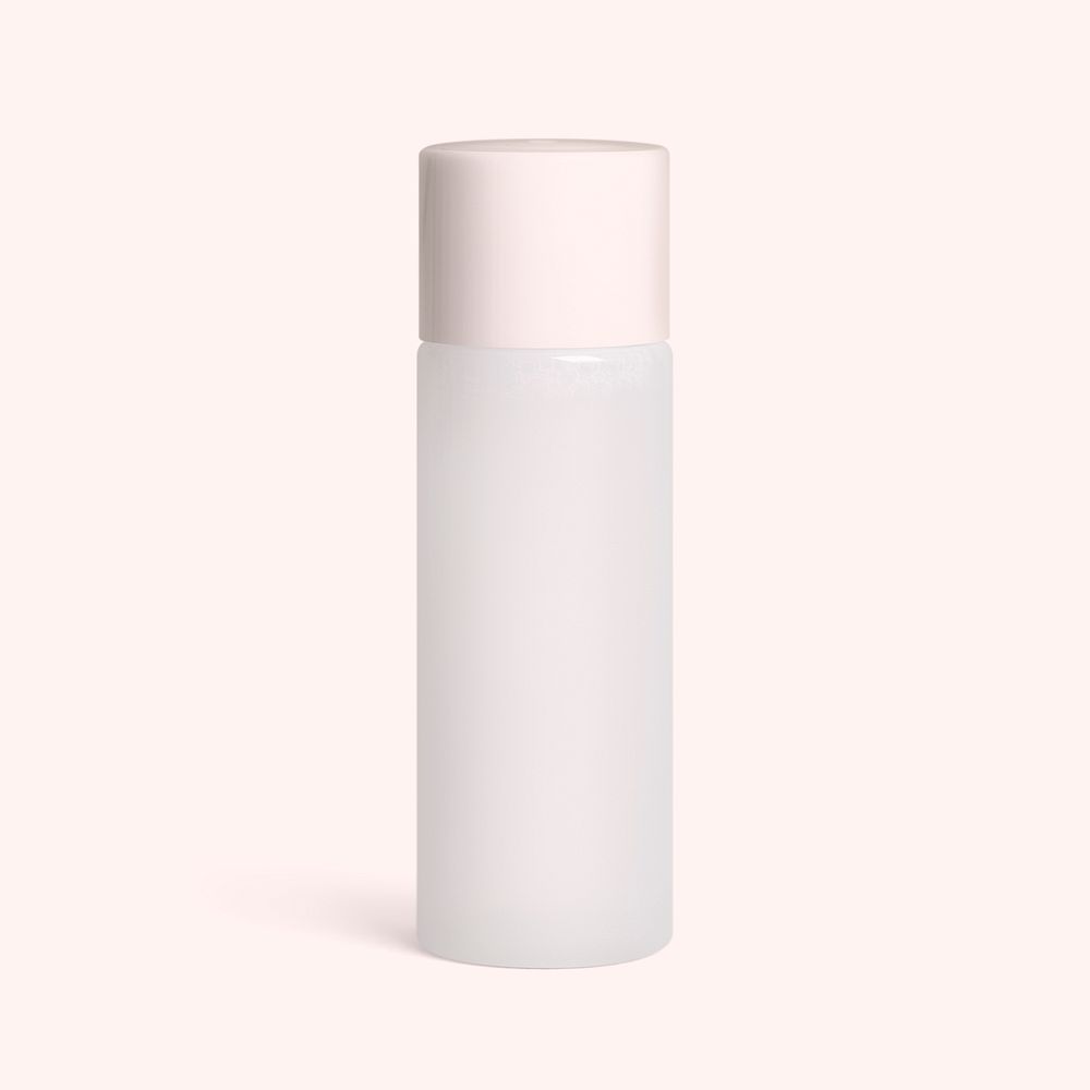 Skincare bottle for beauty products in minimal design