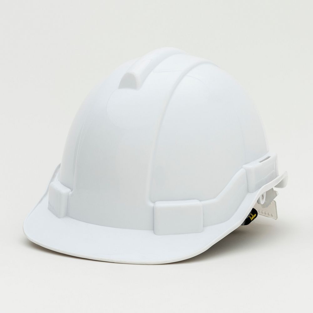 White hard hat design resource 