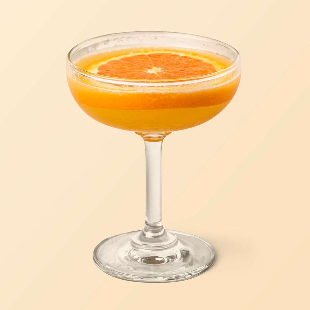 Fresh Orange Margarita cocktail beige | Premium PSD - rawpixel