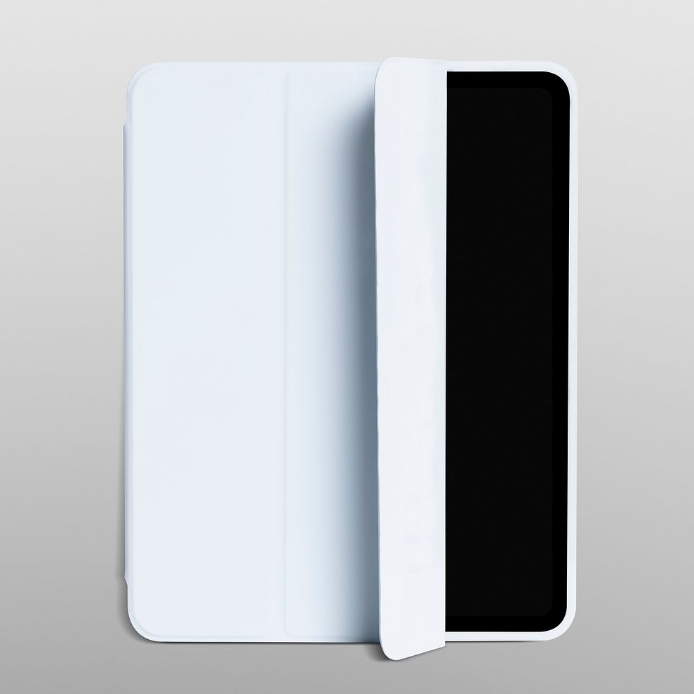 White digital tablet case