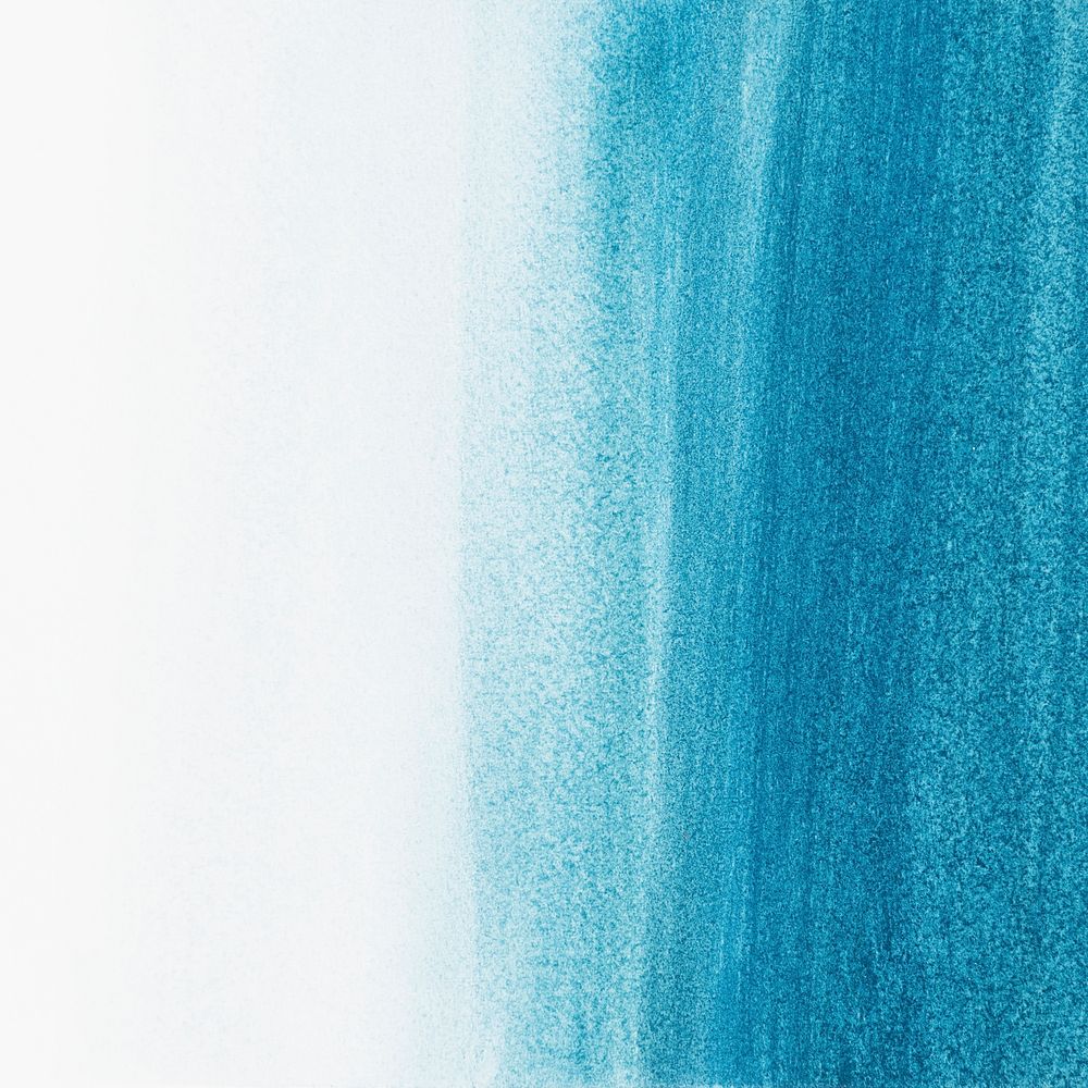 Ombre blue sea watercolor background abstract style