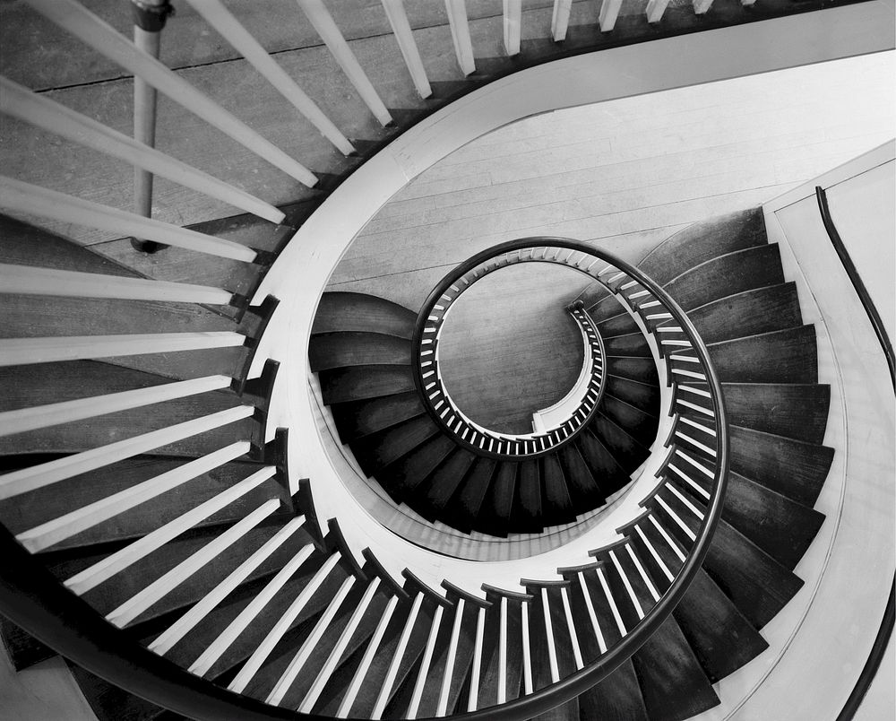 Free luxurious staircase image, public domain interior design CC0 photo.