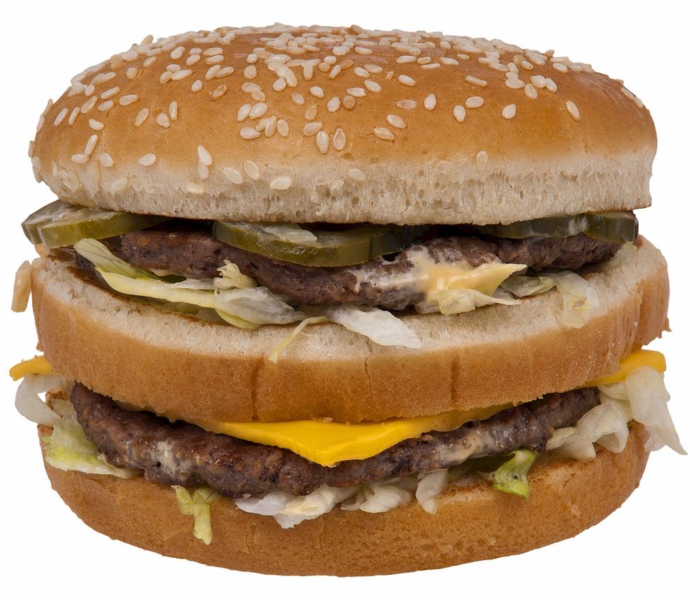 Free burger image, public domain food CC0 photo.