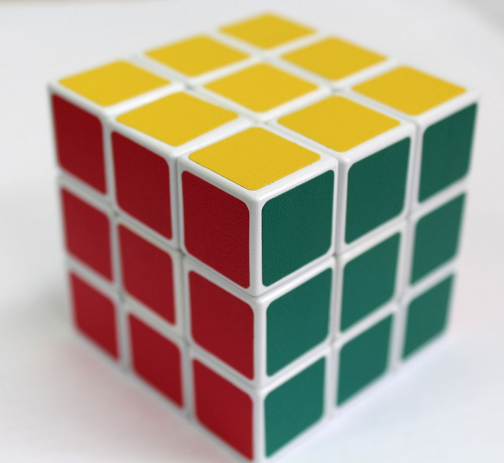 Free rubik cube image, public domain CC0 photo.
