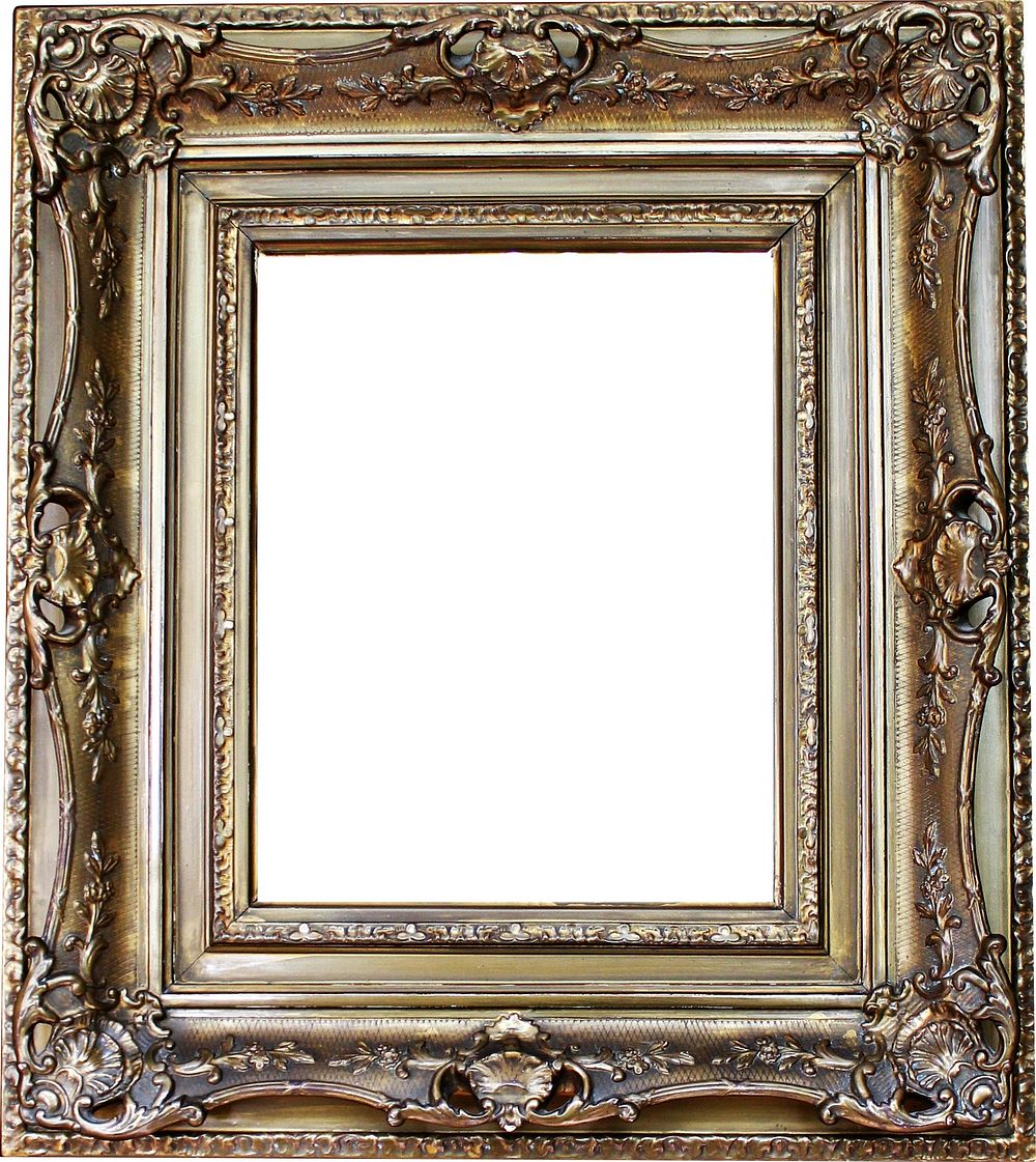 Ornate classic frame, free public domain CC0 image.