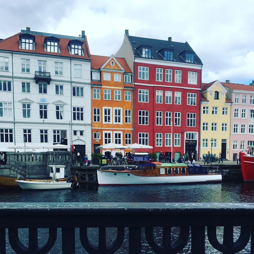 Free Nyhavn, Copenhagen, Denmark photo, public domain travel CC0 image.