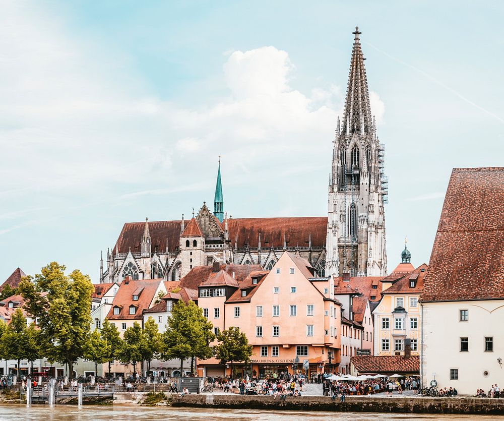 Regensburg in Germany, free public domain CC0 photo