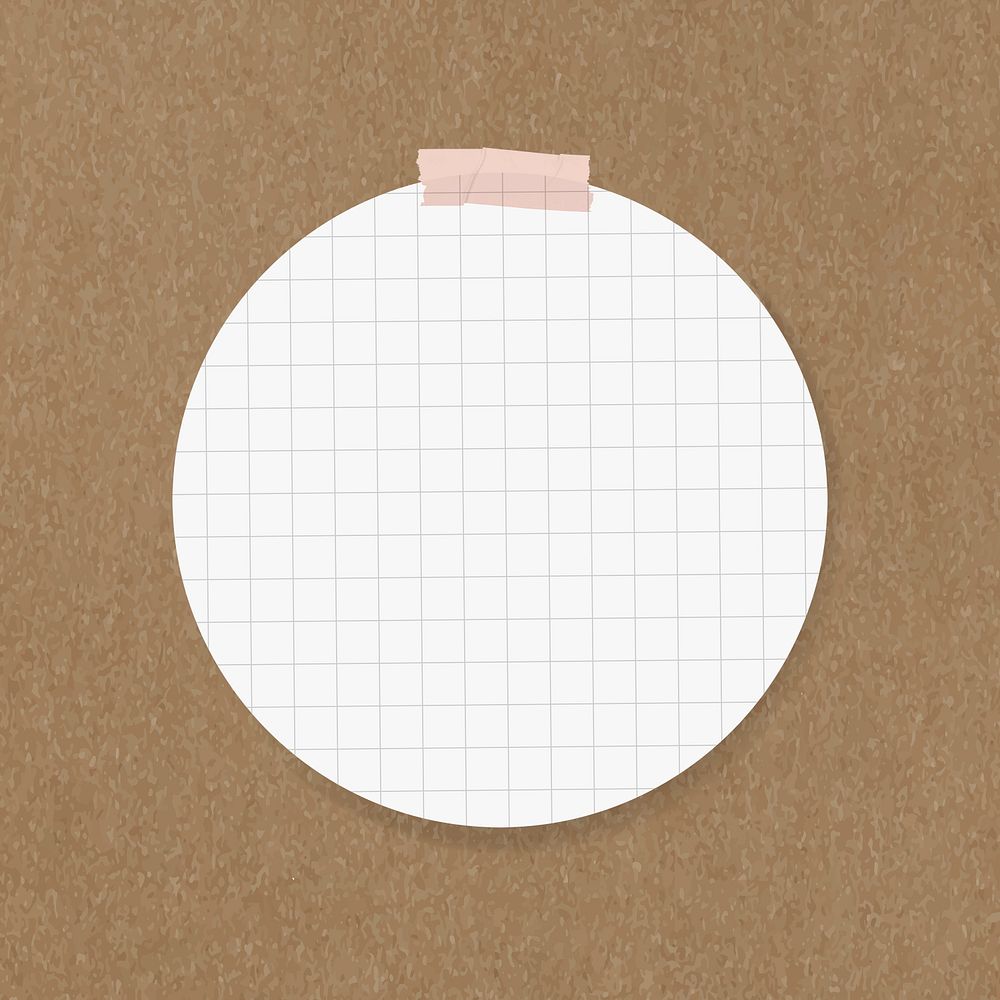 Goodnotes stickers psd grid circle note element