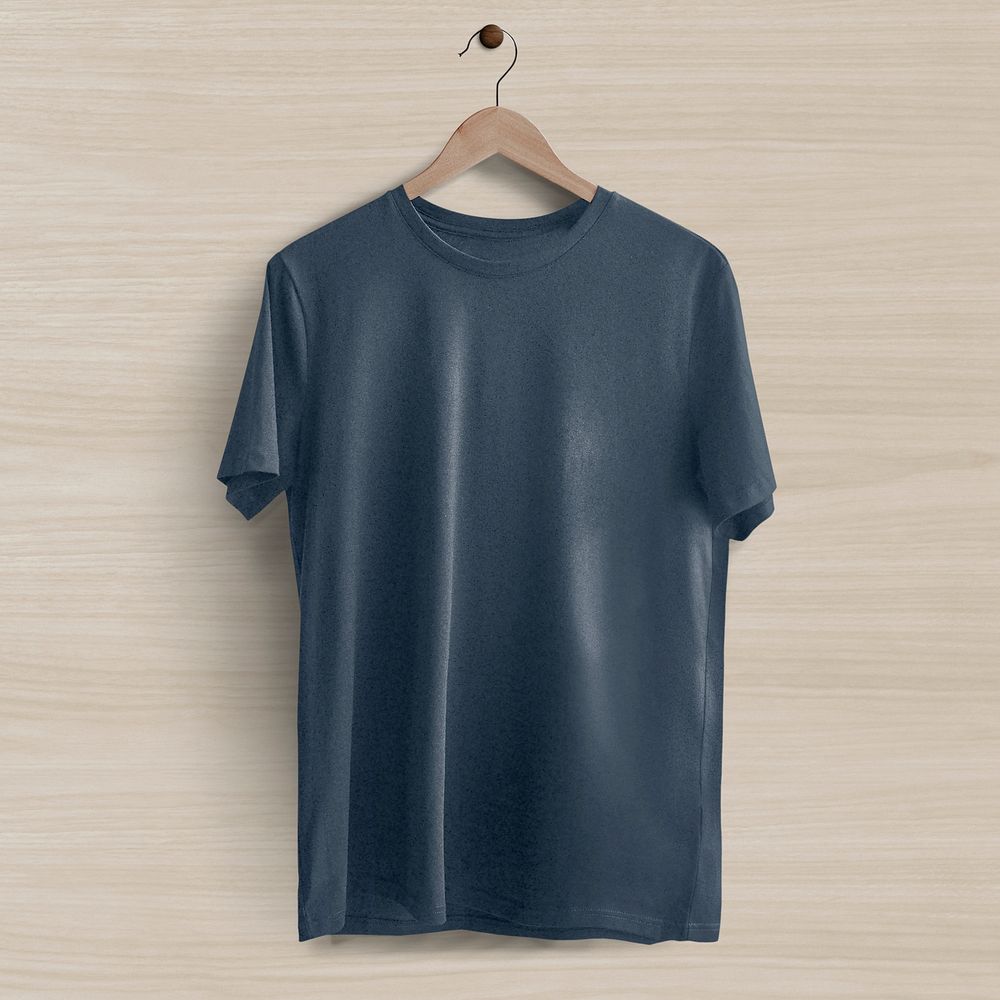 Simple dark blue t-shirt