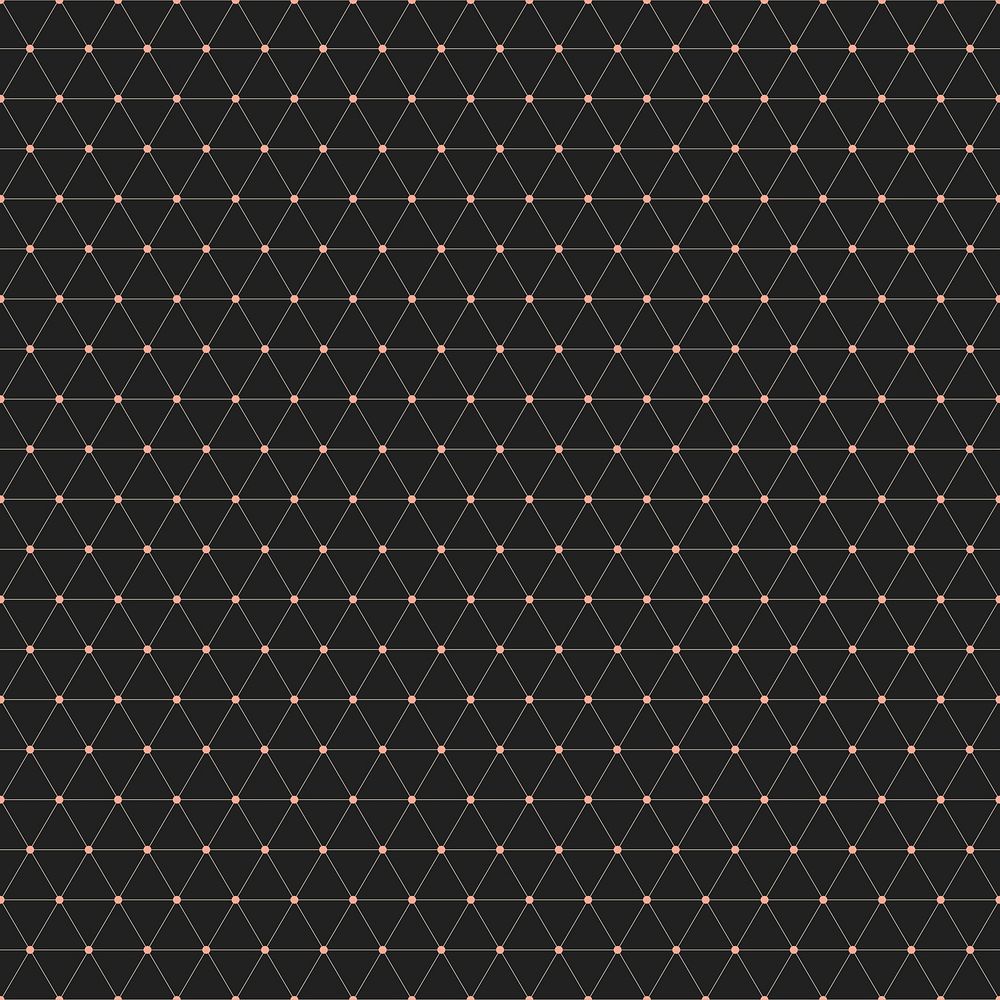 Triangle pattern background, abstract line in black psd