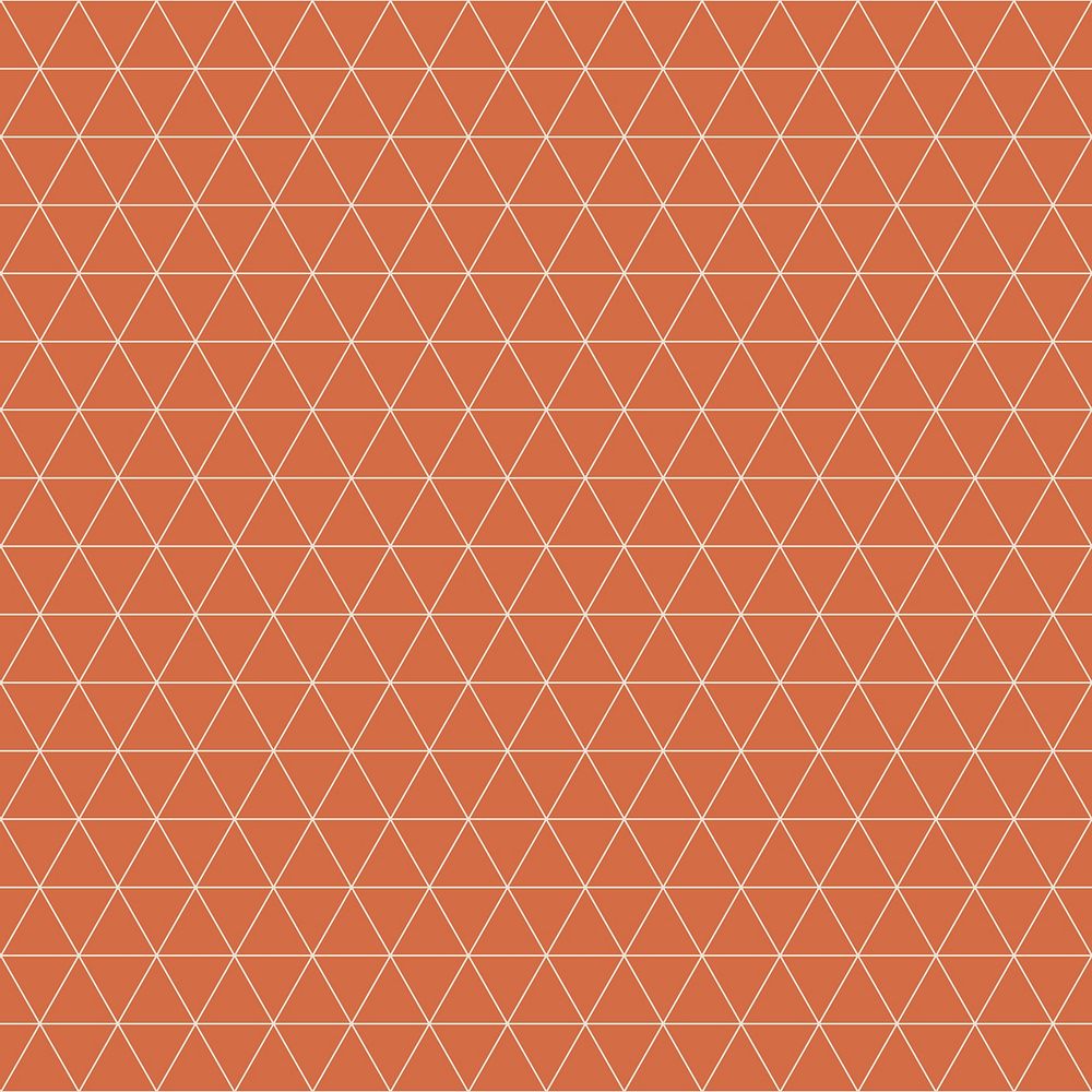 Triangle pattern background, abstract line in orange psd
