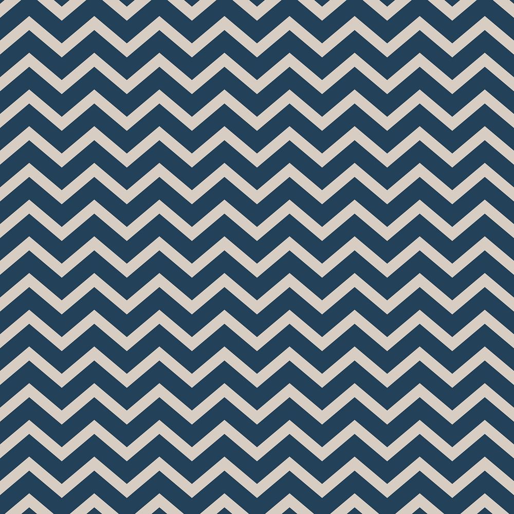 Zig-zag pattern background, blue seamless vector