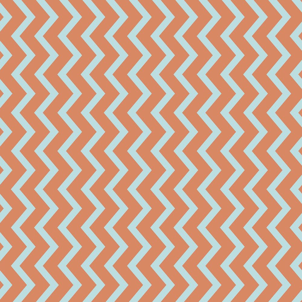 Abstract zig-zag pattern background, orange seamless psd