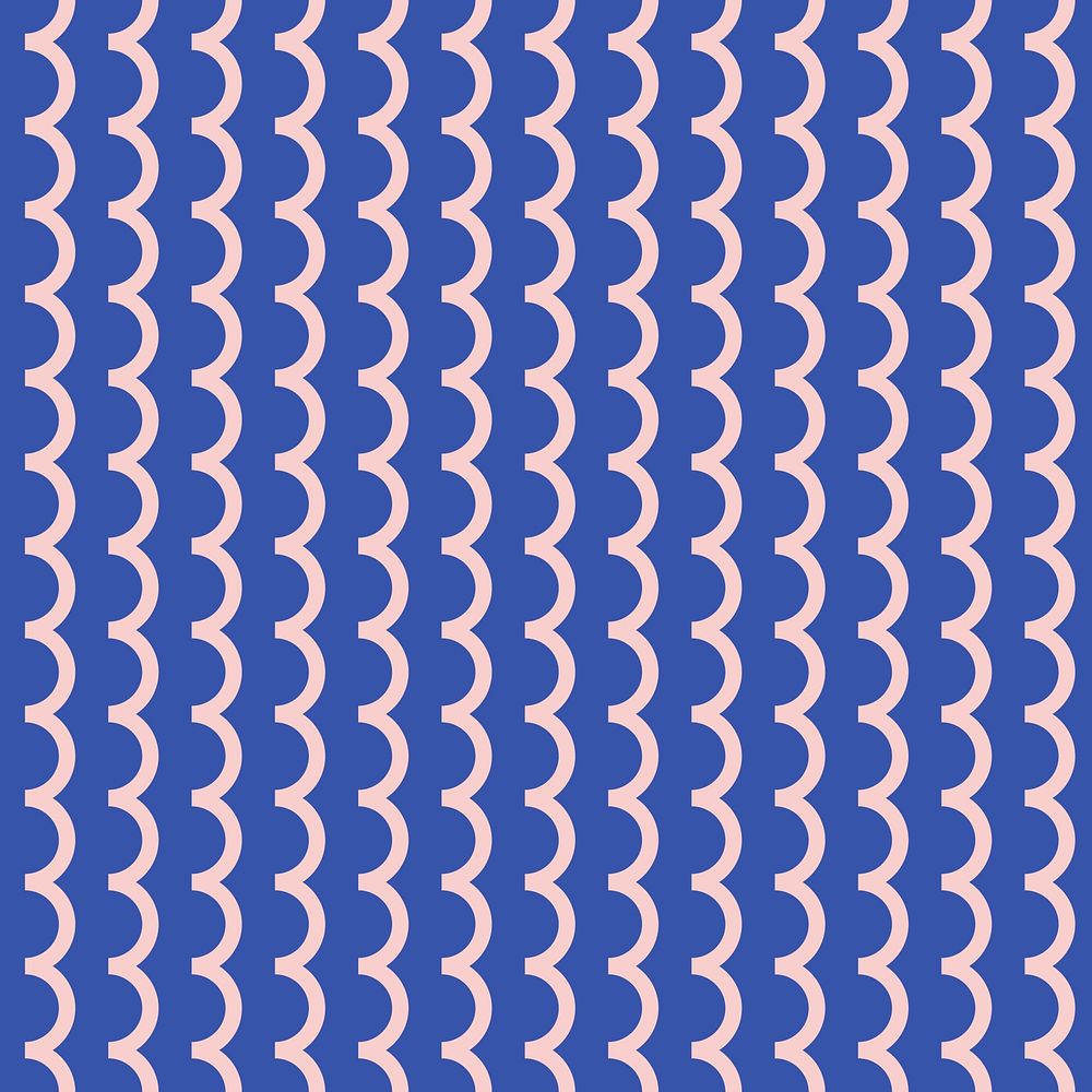 Abstract pattern background, fish scale in blue vector