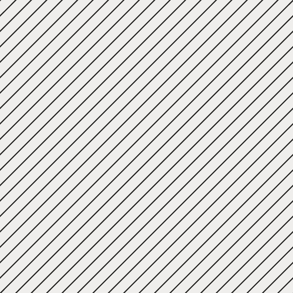 Diagonal stripes background, black seamless line pattern psd