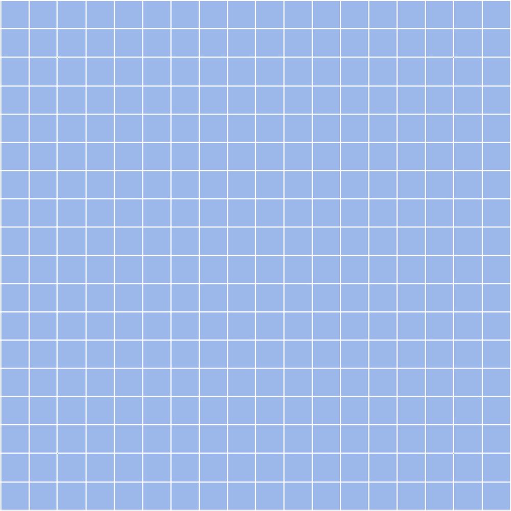 Blue grid background, seamless pattern vector