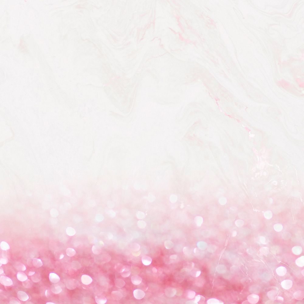 Aesthetic pink glitter background, sparkle design.