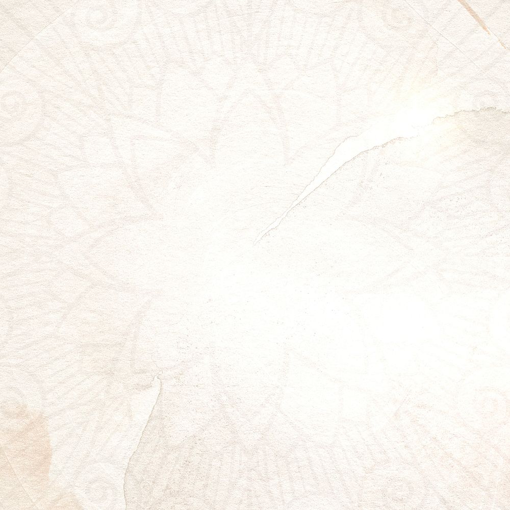 White Ramadan aesthetic mandala background design