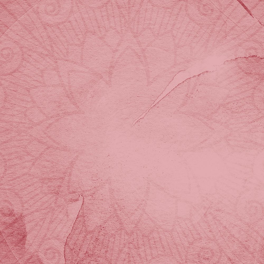 Pink Ramadan mandala pattern background design
