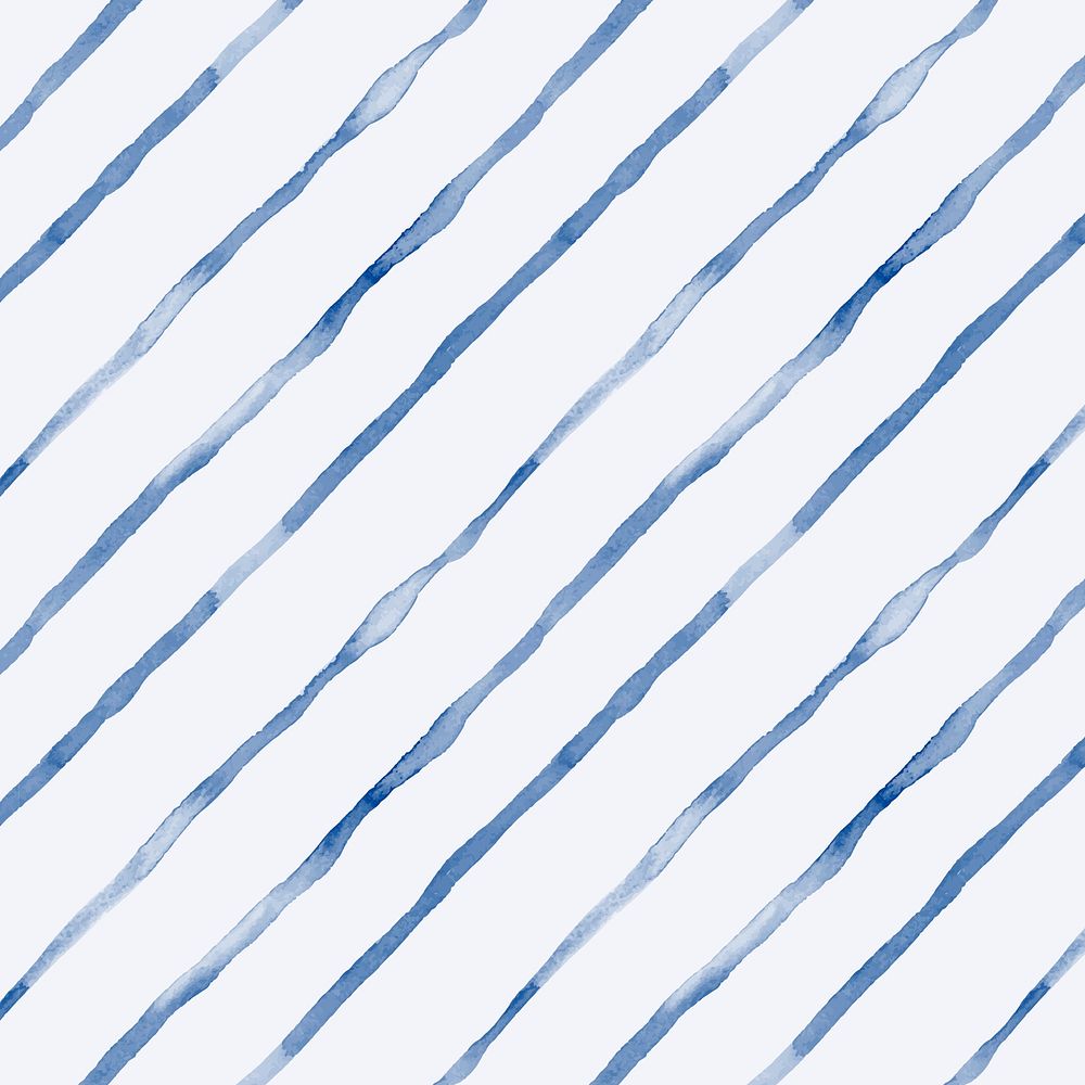 Aesthetic watercolor sticker, bright stripe shape design vector