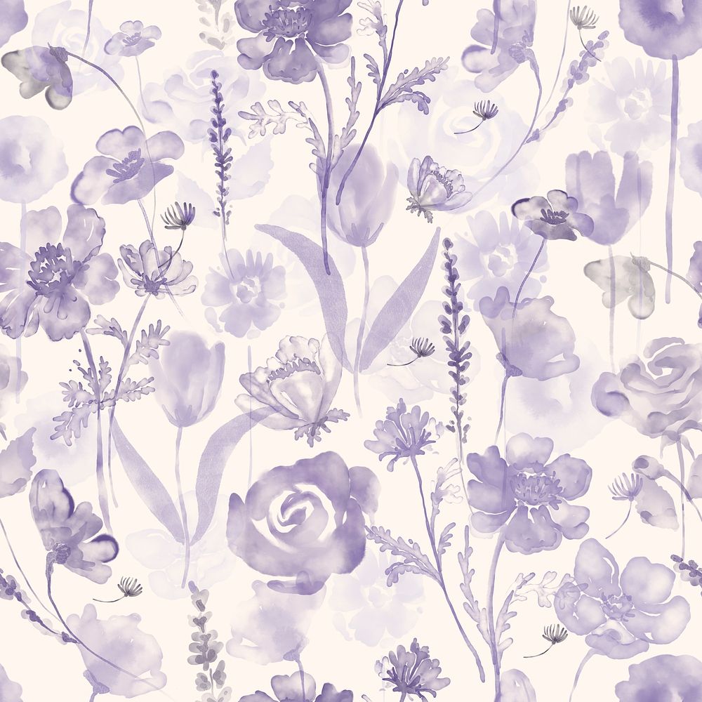 Rose flower background, seamless pattern watercolor graphic