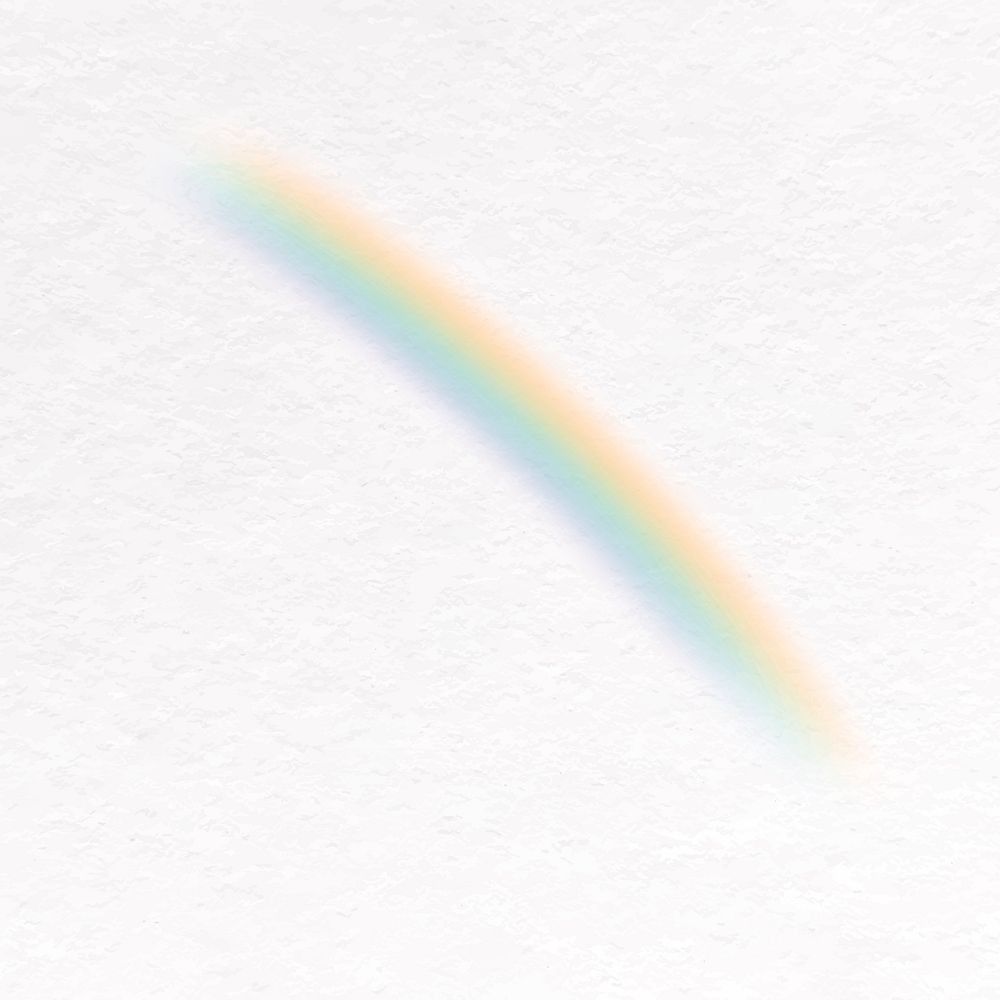Rainbow clip art, sky design vector