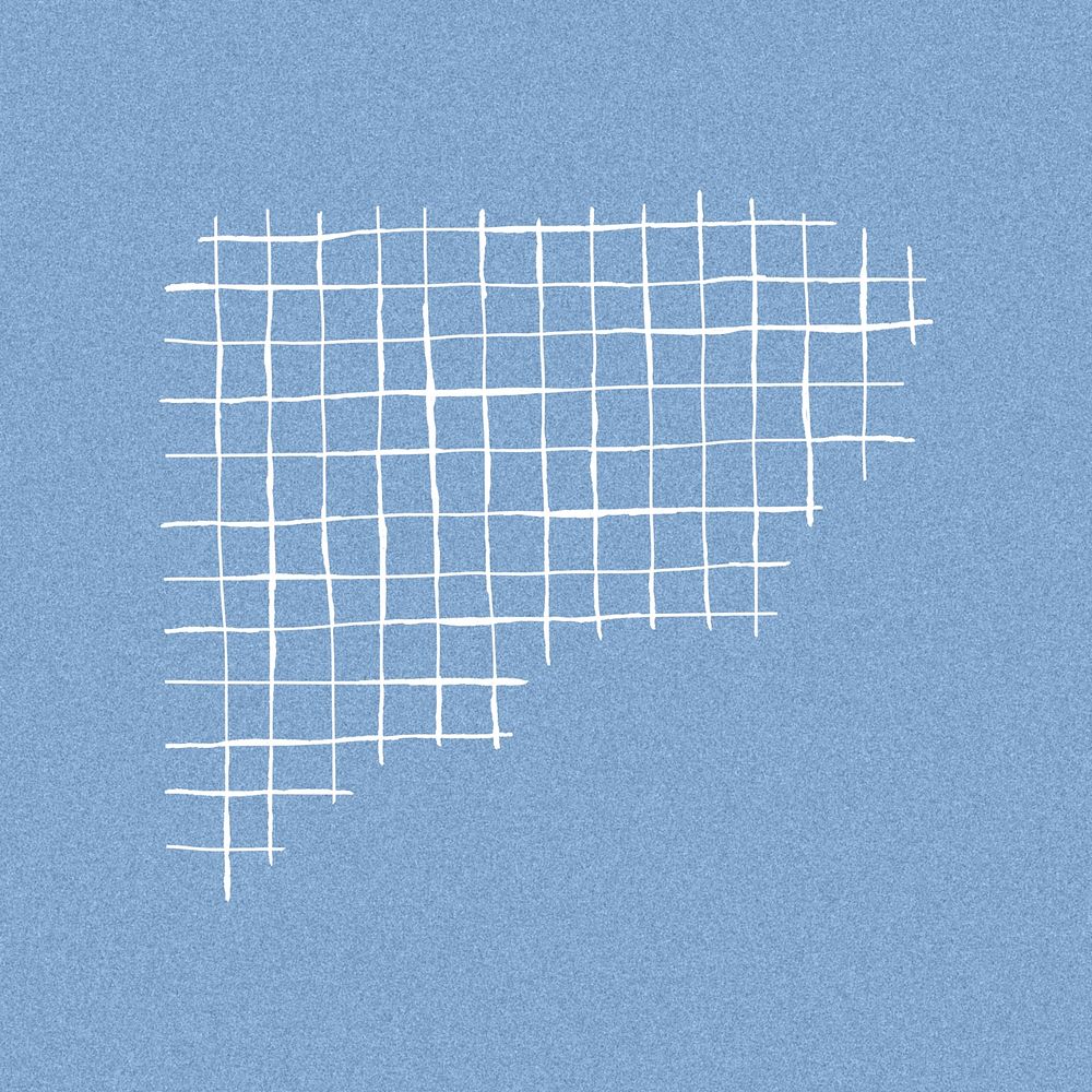 White grid, minimal design
