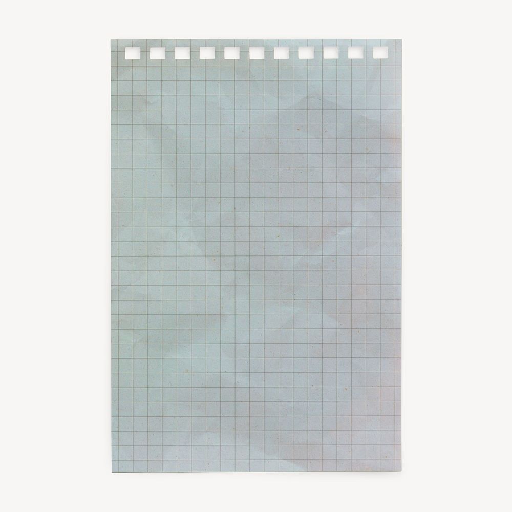 Grid paper memo with copy space