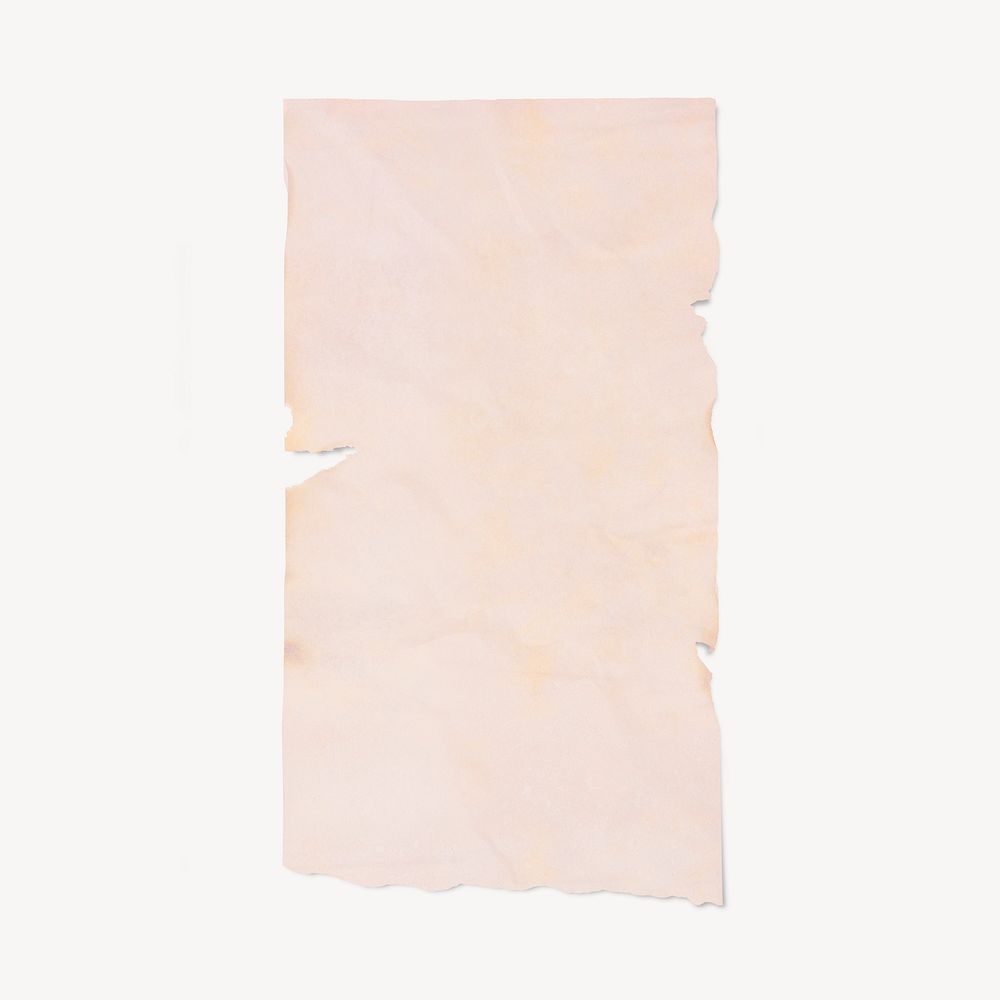 Aesthetic ripped pink paper design